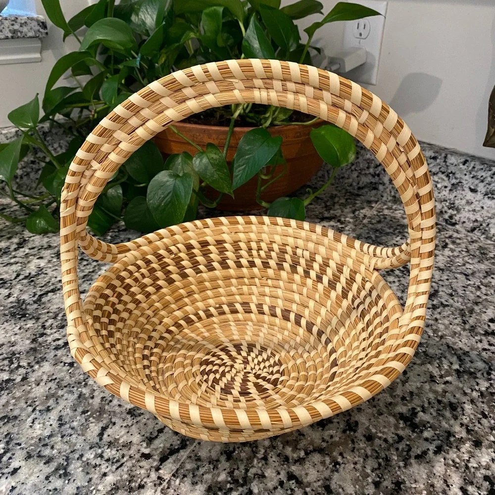 Charleston Sweetgrass Gullah Basket